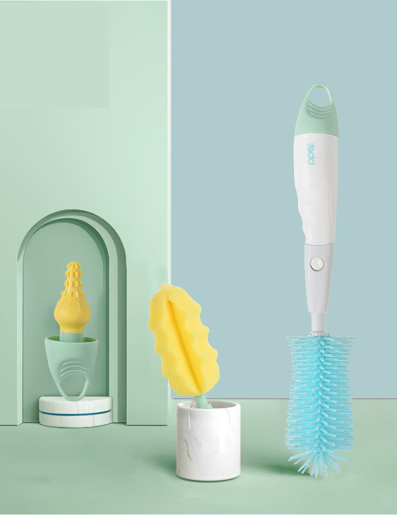 Cepillo Biberón 360° – Silicona Sin BPA