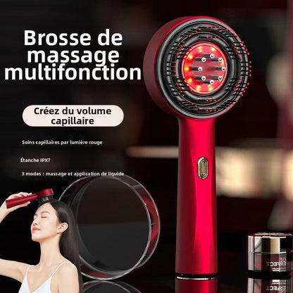 Masajeador Eléctrico de Cabeza con Luz Roja